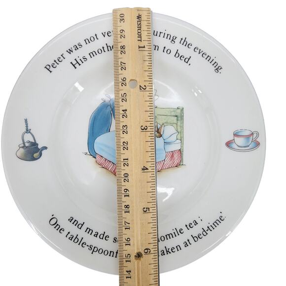 5 Piece Beatrix Potter Peter Rabbit Wedgewood Dish Set - Picture 10 of 13